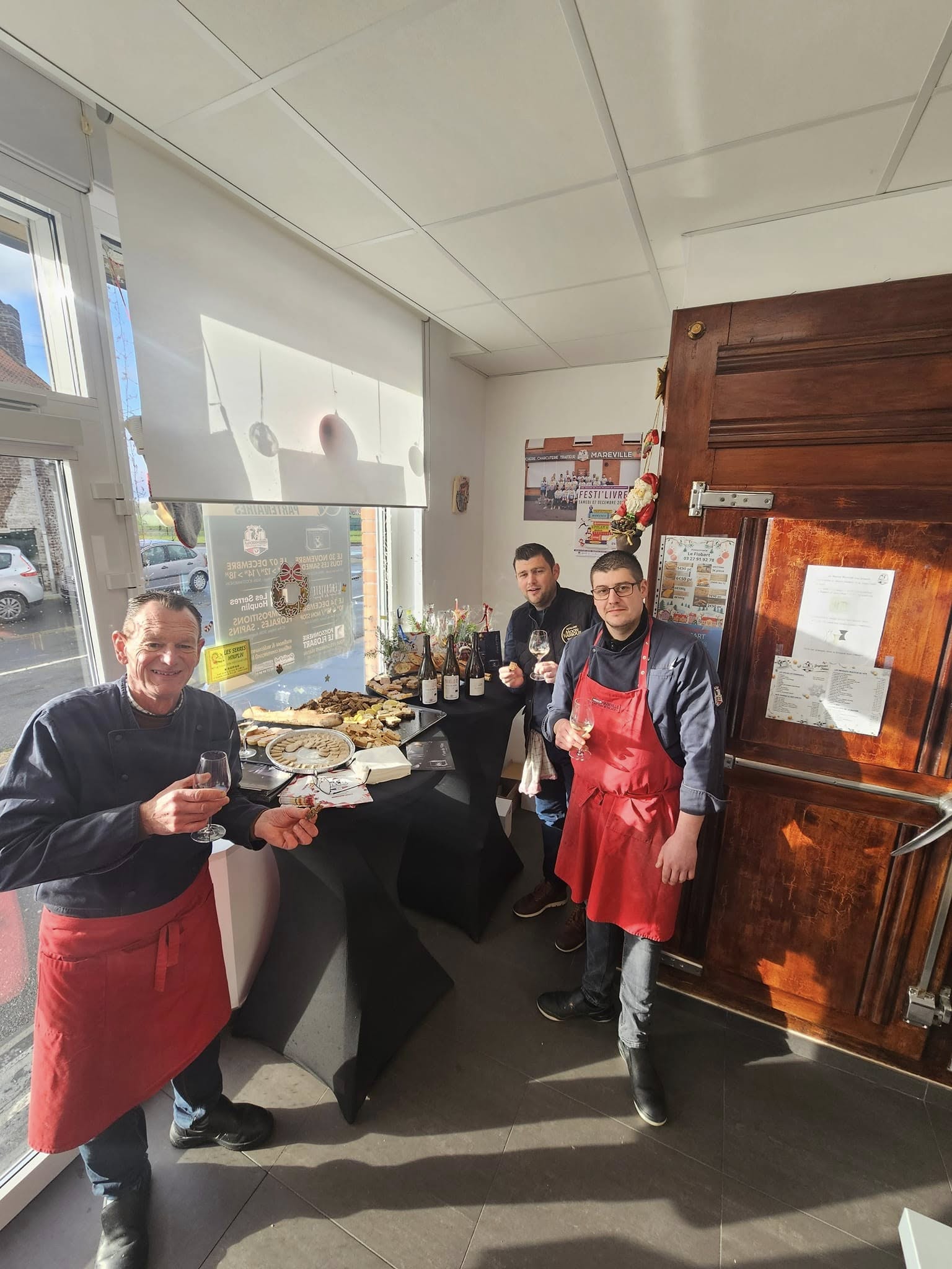 La boutique un jour de fête